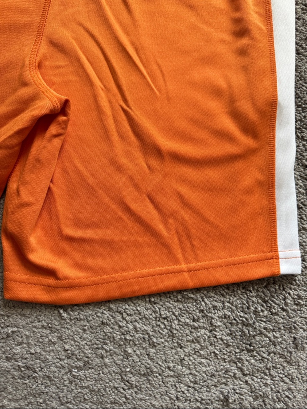 NWT Men’s Fila Groundbreaker Knit Short Orange/White Size S - Picture 12 of 13